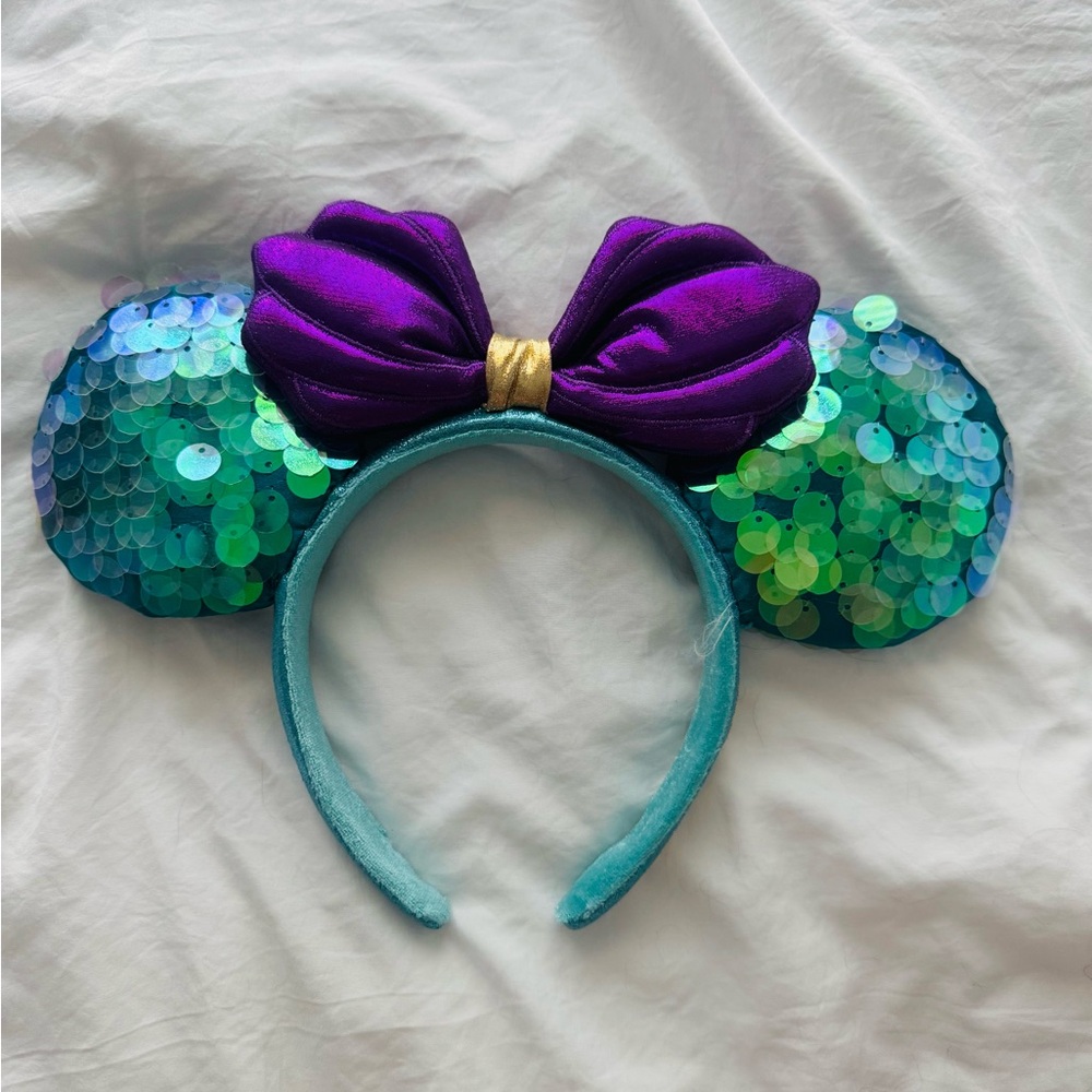 Purple and Teal Sequin Headband